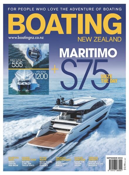 Boating New Zealand – September 2023 Cover