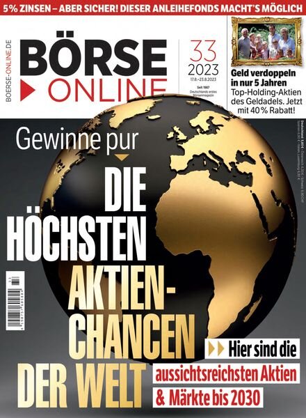 Borse Online – 17 August 2023 Cover