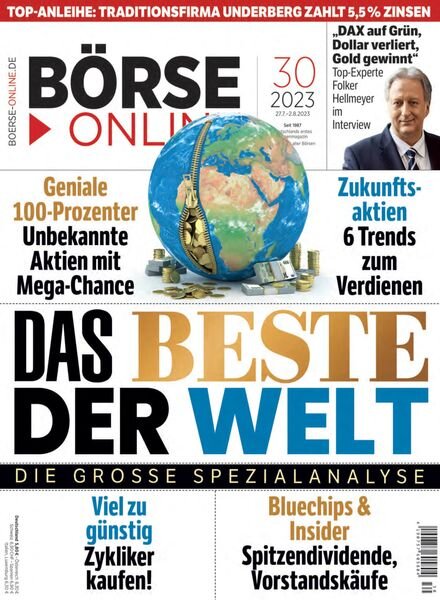 Borse Online – 27 Juli 2023 Cover