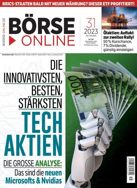 Borse Online – 3 August 2023 Cover