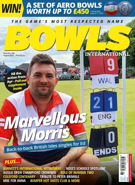 Bowls International – Issue 5087 – August 2023 Cover