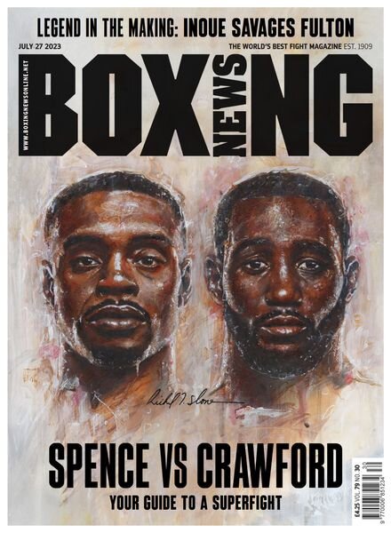 Boxing News – July 27 2023 Cover
