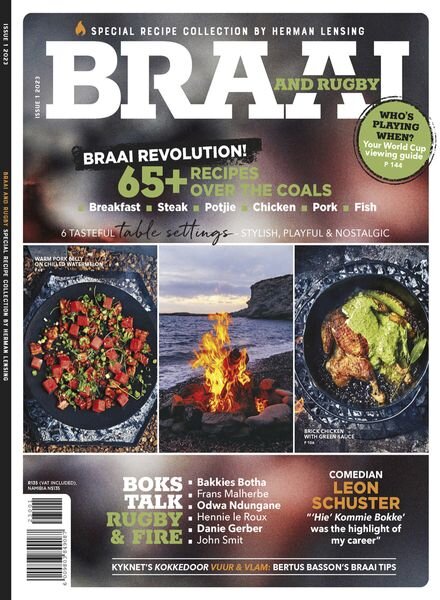 Braai and Rugby – Issue 1 2023 Cover
