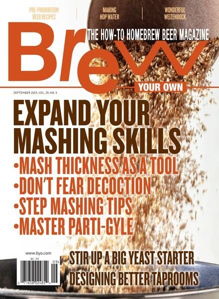 Brew Your Own – September 2023 Cover