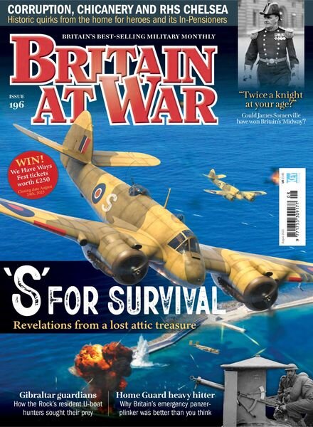 Britain at War – Issue 196 – August 2023 Cover