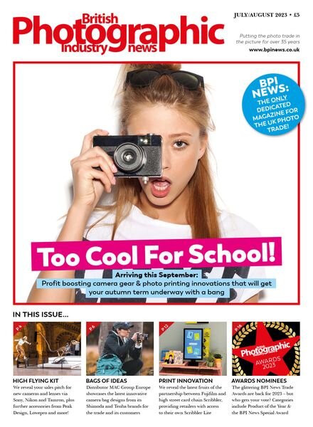 British Photographic Industry News – July-August 2023 Cover