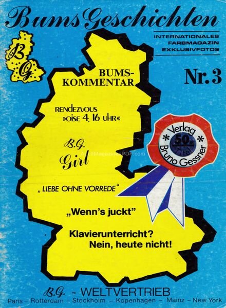Bums Geschichten – 03 Cover