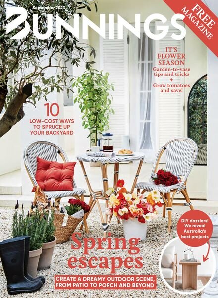 Bunnings Magazine – September 2023 Cover