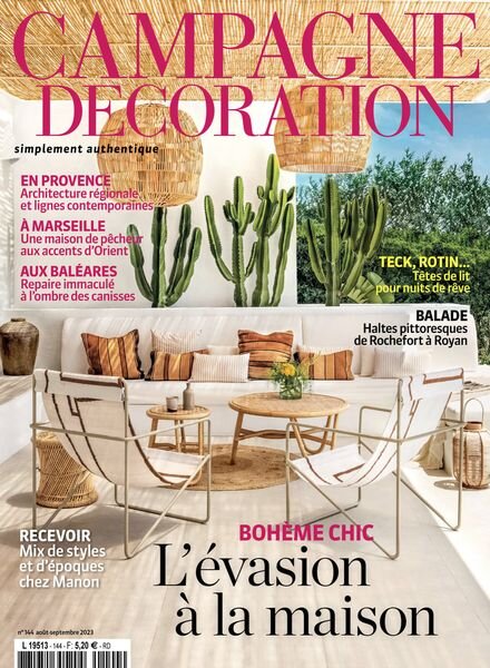 Campagne Decoration – Aout-Septembre 2023 Cover