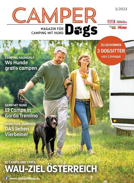 CamperDogs – August 2023 Cover