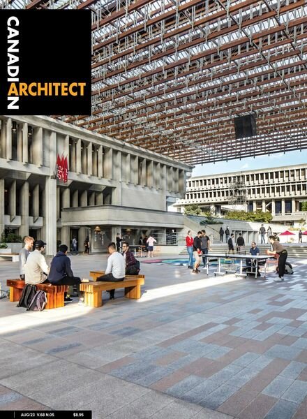Canadian Architect – August 2023 Cover