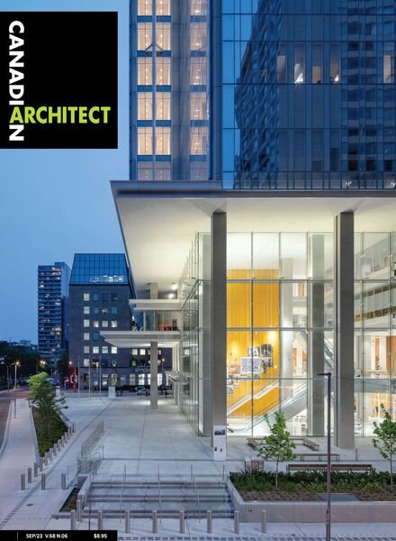 Canadian Architect – September 2023 Cover