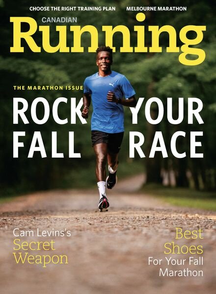 Canadian Running – September-October 2023 Cover