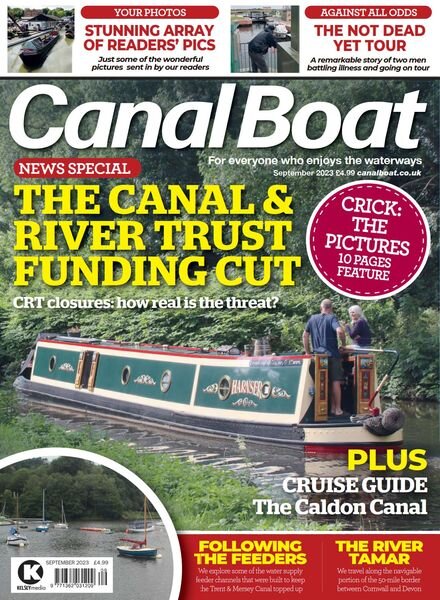 Canal Boat – September 2023 Cover