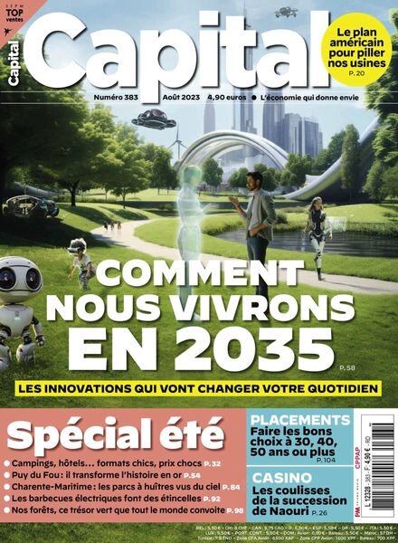 Capital France – Aout 2023 Cover