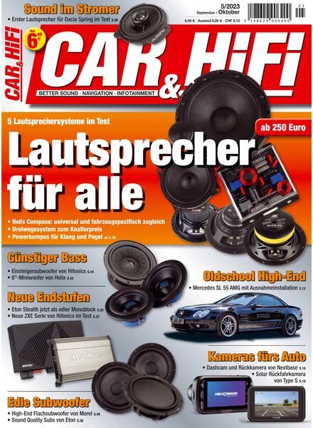 Car & Hifi – September-Oktober 2023 Cover