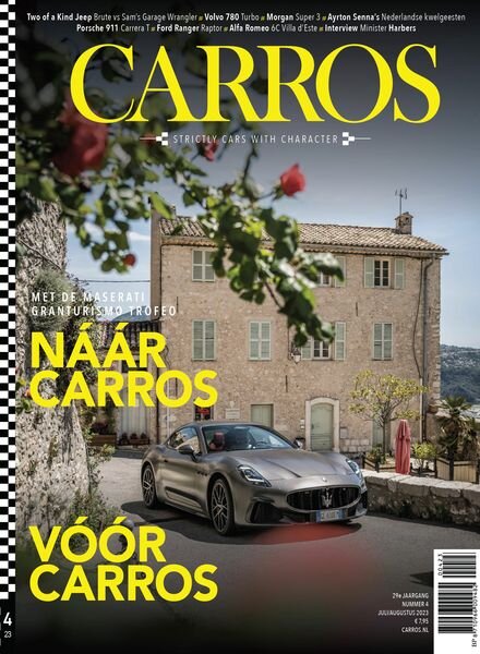 Carros – Juli-Augustus 2023 Cover