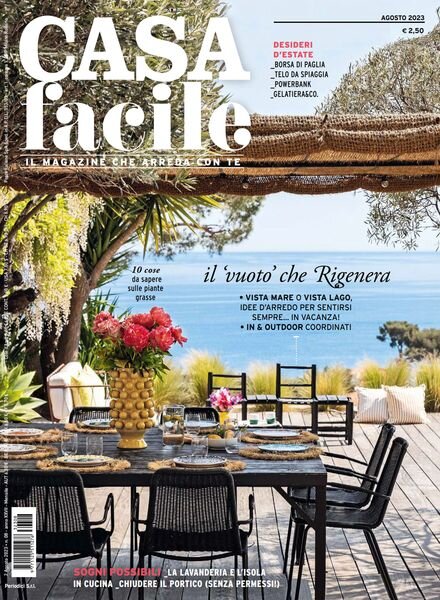 CasaFacile – Agosto 2023 Cover