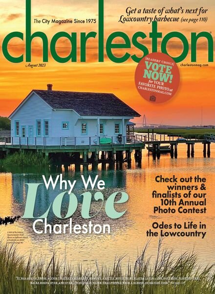 Charleston Magazine – August 2023 Cover
