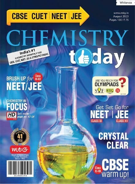 Chemistry Today – August 2023 Cover