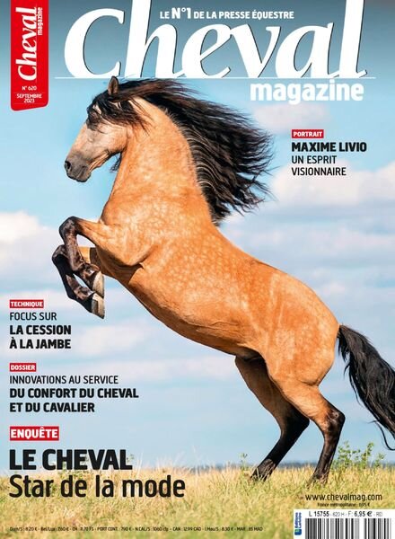 Cheval Magazine – Septembre 2023 Cover