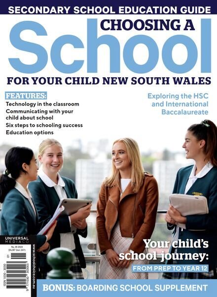 Choosing a School for Your Child NSW – Issue 39 2023 Cover