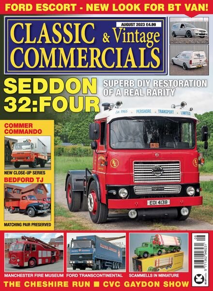 Classic & Vintage Commercials – August 2023 Cover