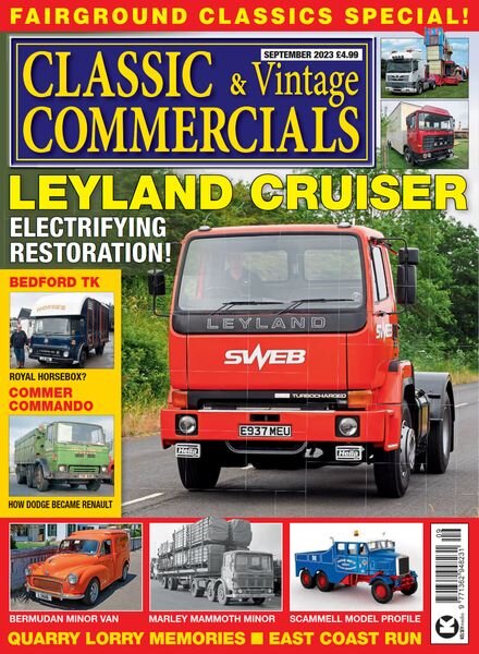 Classic & Vintage Commercials – September 2023 Cover