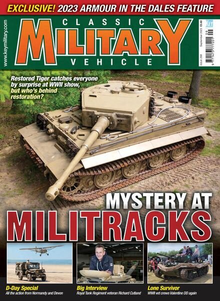 Classic Military Vehicle – September 2023 Cover
