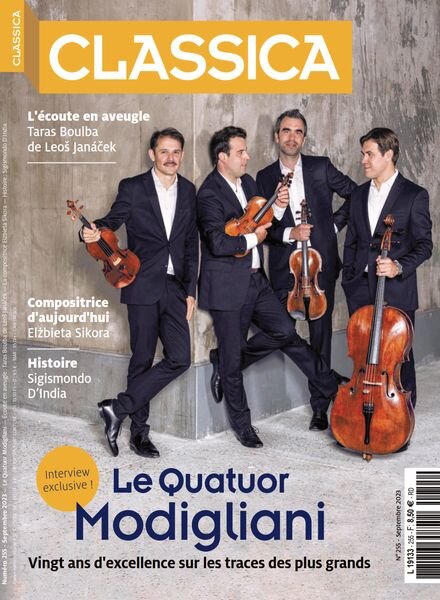 Classica – Septembre 2023 Cover