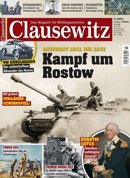 Clausewitz – September-Oktober 2023 Cover