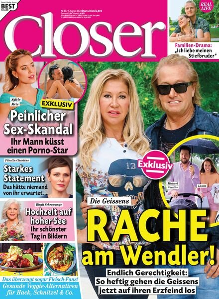 Closer Germany – 9 August 2023 Cover
