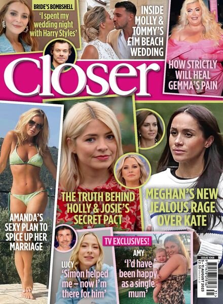Closer UK – Issue 1068 – 5 August 2023 Cover