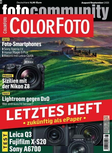 ColorFoto – August-September 2023 Cover