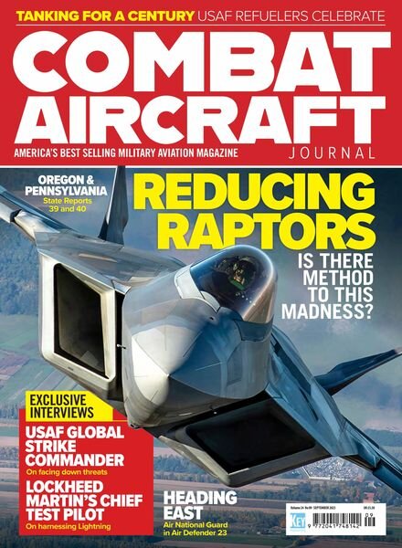 Combat Aircraft – September 2023 Cover