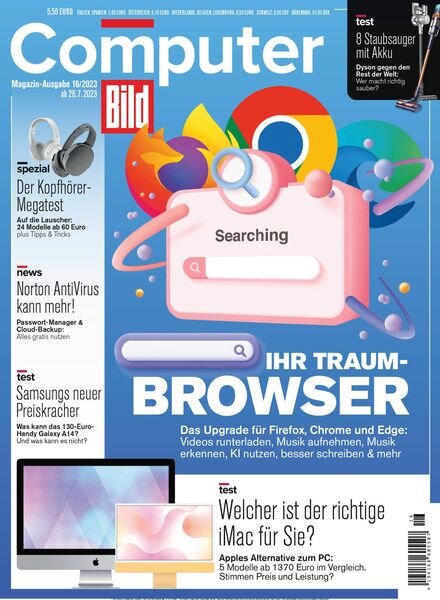 Computer Bild Germany – 28 Juli 2023 Cover