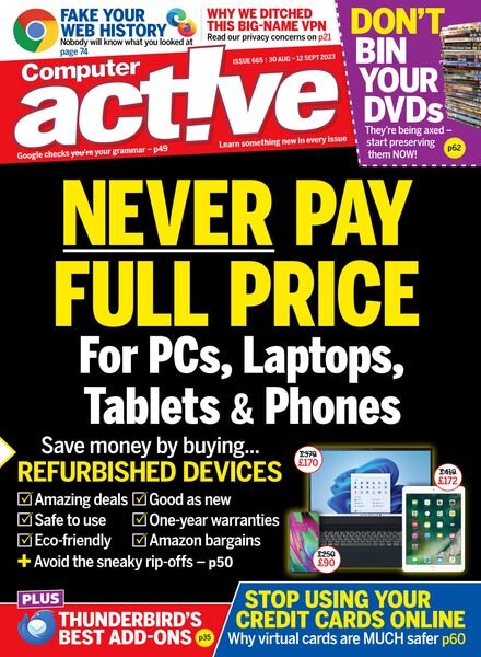 Computeractive – Issue 665 – 30 August 2023 Cover