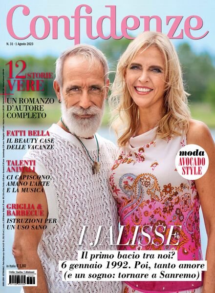 Confidenze – 1 Agosto 2023 Cover
