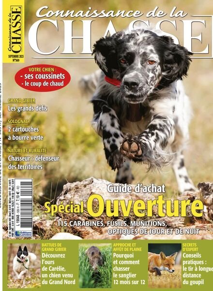 Connaissance de la Chasse – Septembre 2023 Cover