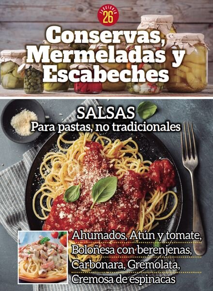 Conservas mermeladas y escabeches – Agosto 2023 Cover