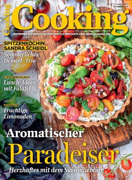 Cooking Austria – 11 August 2023 Cover