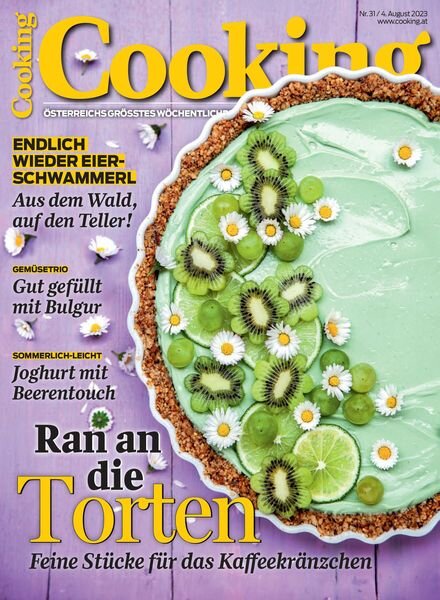 Cooking Austria – 4 August 2023 Cover