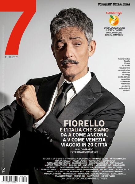 Corriere della Sera Sette – 11 Agosto 2023 Cover