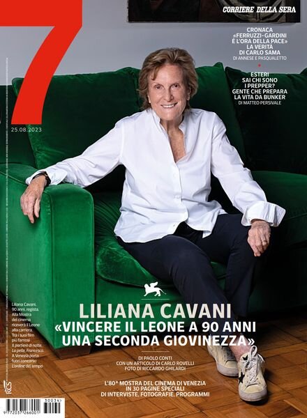Corriere della Sera Sette – 25 Agosto 2023 Cover