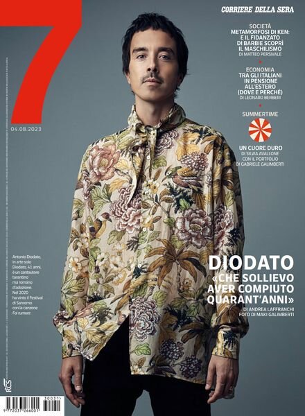Corriere della Sera Sette – 4 Agosto 2023 Cover