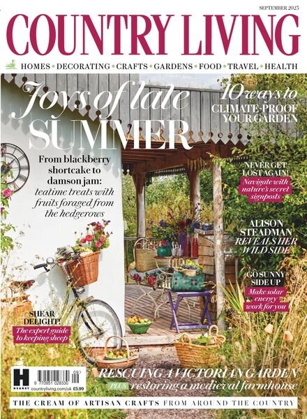 Country Living UK – September 2023 Cover