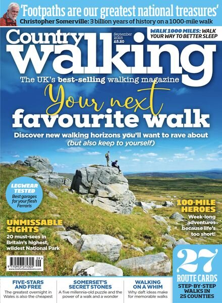 Country Walking – September 2023 Cover