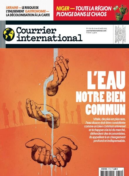 Courrier International – 10 Aout 2023 Cover