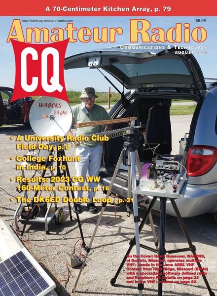CQ Amateur Radio – August 2023 Cover