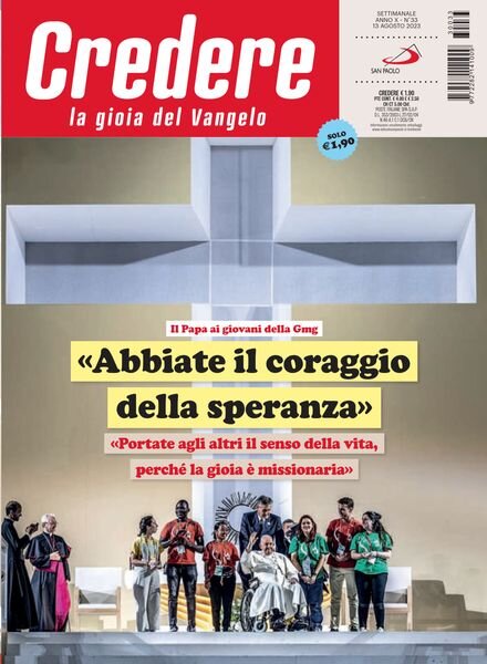 Credere – 13 Agosto 2023 Cover